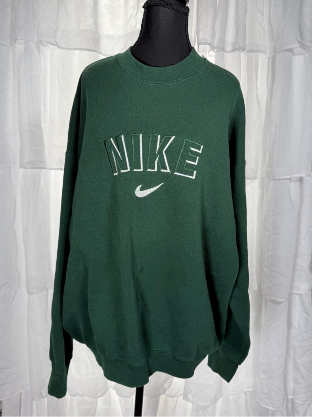 Vintage Nike Dark Green Pullover Sweatshirt